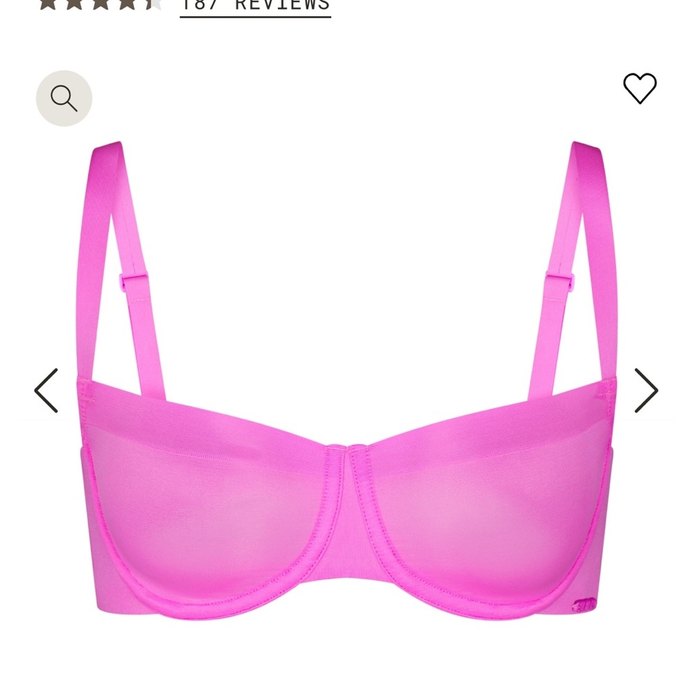 SKIMS bra 36D - UNLINED BALCONETTE BRA